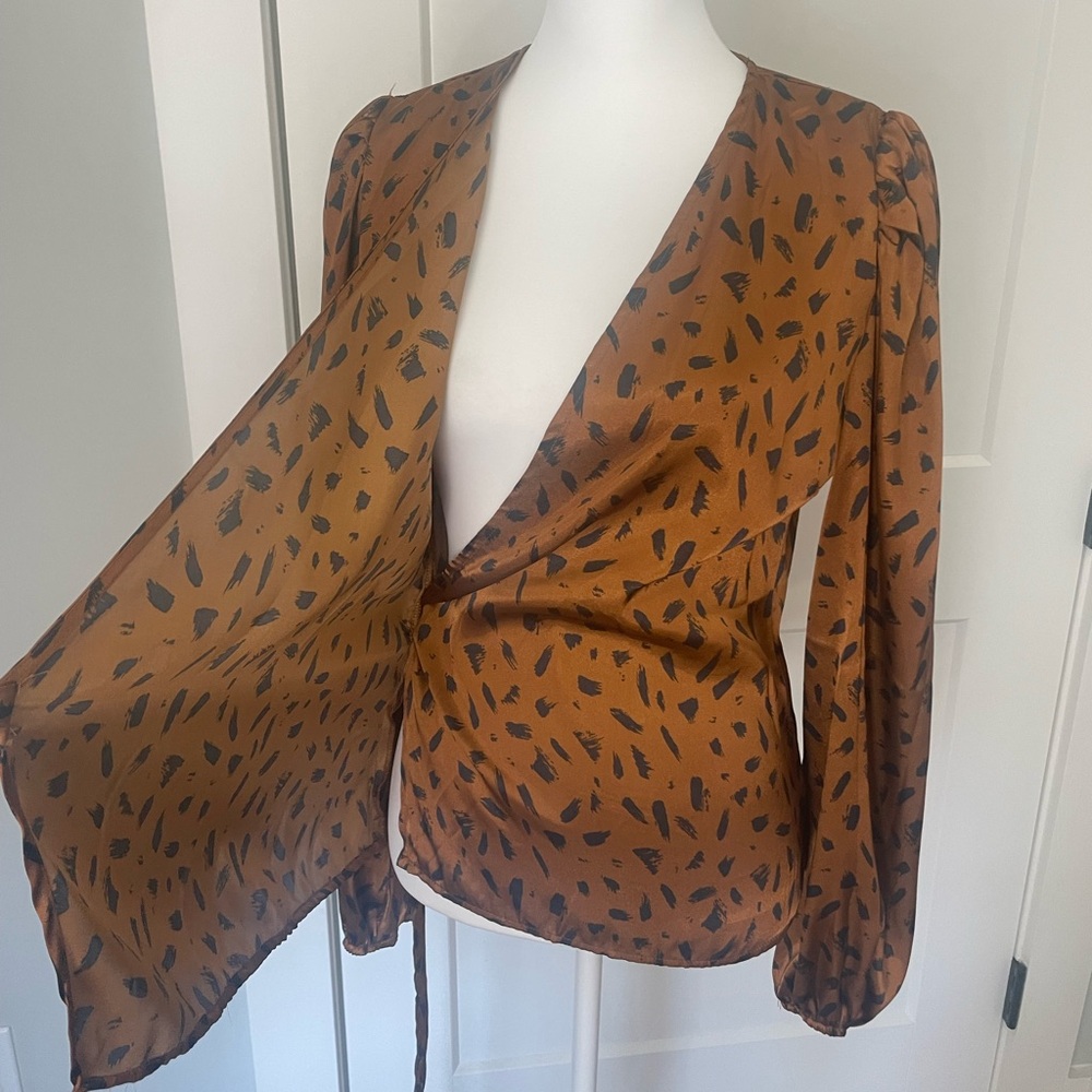 Vici Wrap Blouse - image 6